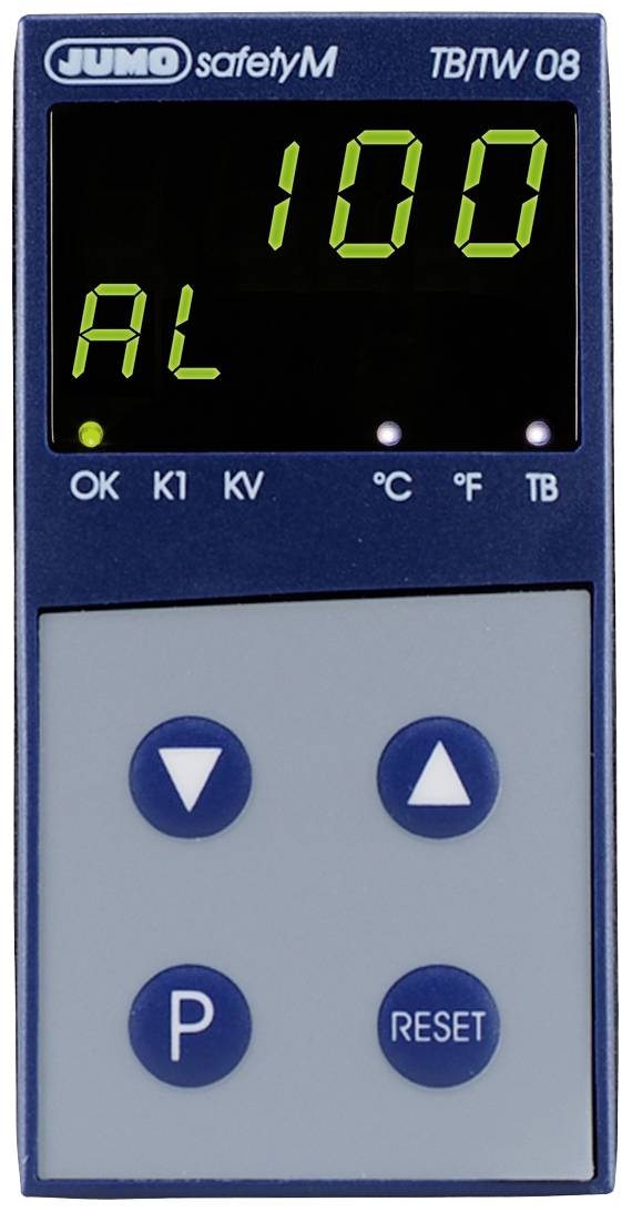 Jumo 00531468 Temperaturbegrenzer Thermoelement Analog Strom (B x H) 48 mm x 96 mm