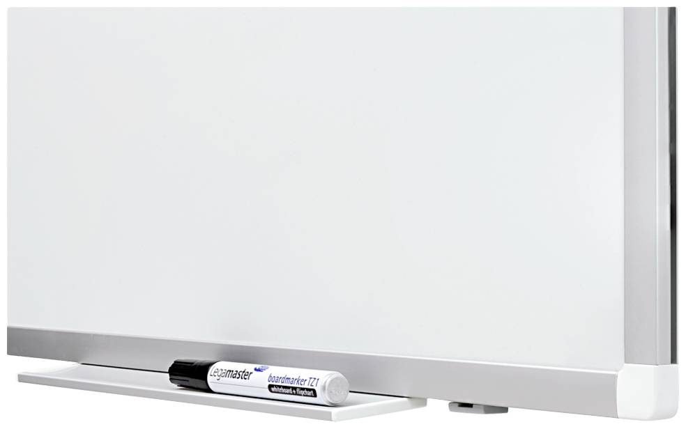 Legamaster Whiteboard PREMIUM PLUS (B x H) 240 cm x 120 cm Weiß emailliert Inkl. Ablageschale, Inkl. Boardmarker-1