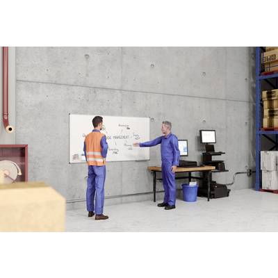 Legamaster Whiteboard UNITE (B x H) 200 cm x 100 cm Weiß glatt, lackiert Inkl. Ablageschale-4