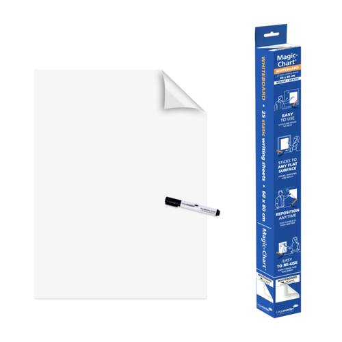 Legamaster Whiteboard-Folien Magic-Chart (B x H) 600 mm x 800 mm Weiß