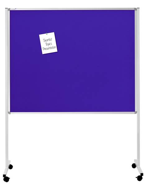Legamaster Multiboard Mobil XL 7-210600 120x150cm blau-3