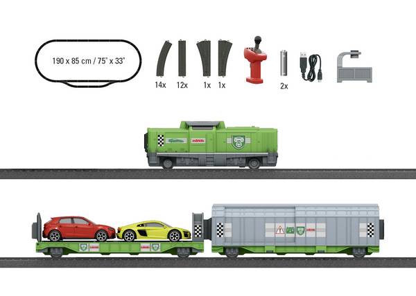 Märklin World 29347 H0 Startpackung Autotransport