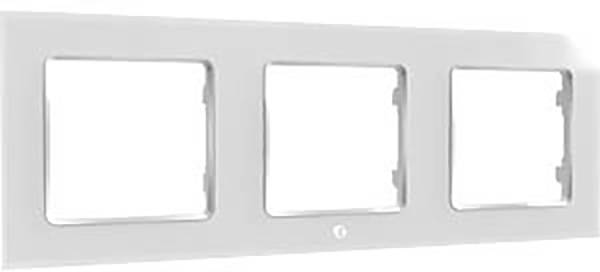SHELLY · Accessories·\"Wall Frame 7,60cm (3\")· Wandtaster Rahmen 3-fach· Weiß (WF3_White)