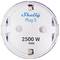 Runder Adapterstecker mit Beschriftung 'Shelly Plug S', maximal 2500 W.