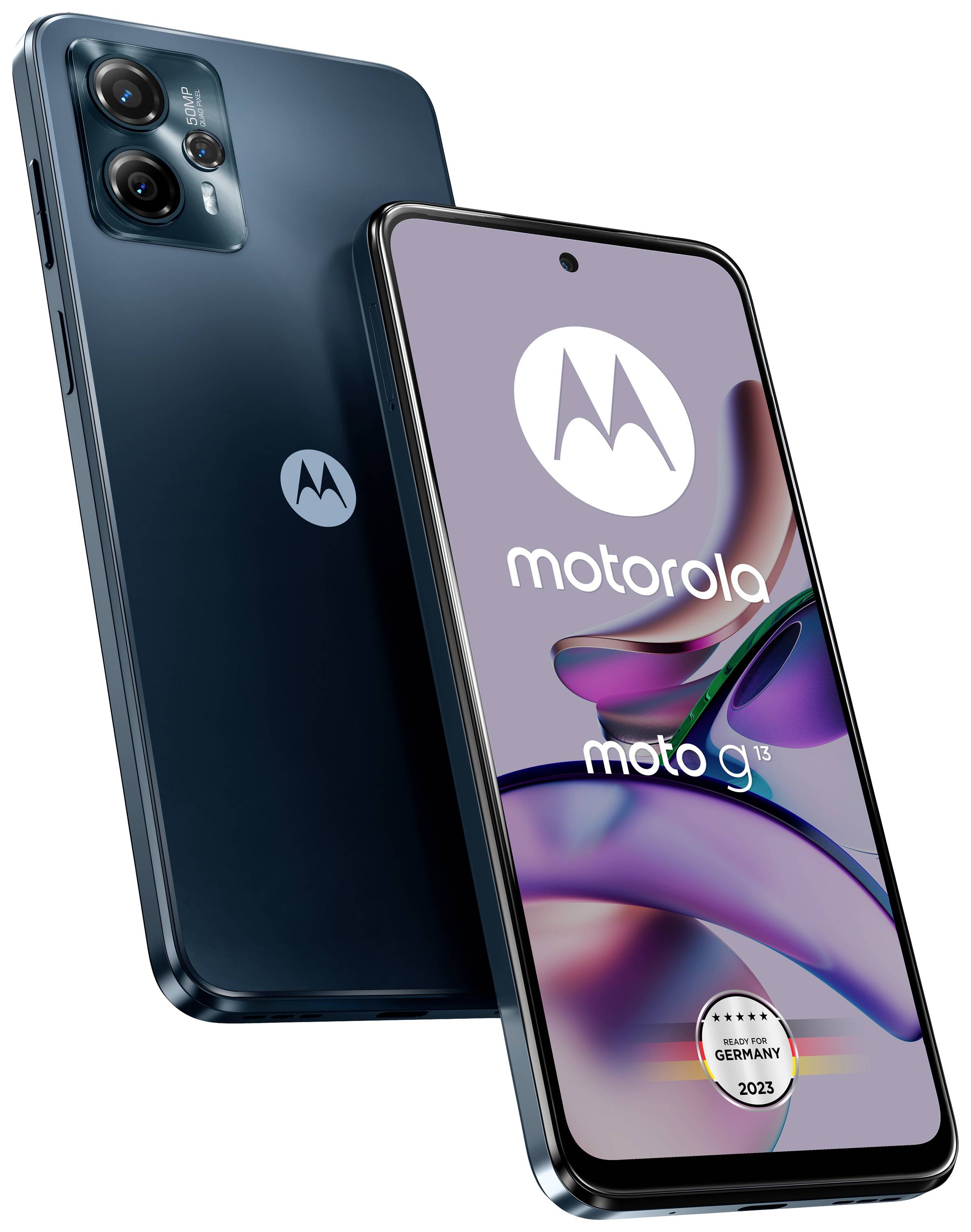 MOTOROLA Moto G 13 16,5 cm (6.5\" ) Dual-SIM Android 13 4G USB Typ-C 4 GB 128 GB 5000 mAh Schwarz (PA