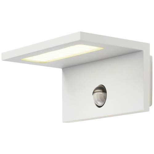 SLV ANGOLUX SENSOR 1001970 LED-Außenwandleuchte mit Bewegungsmelder LED fest eingebaut 9.8 W Weiß