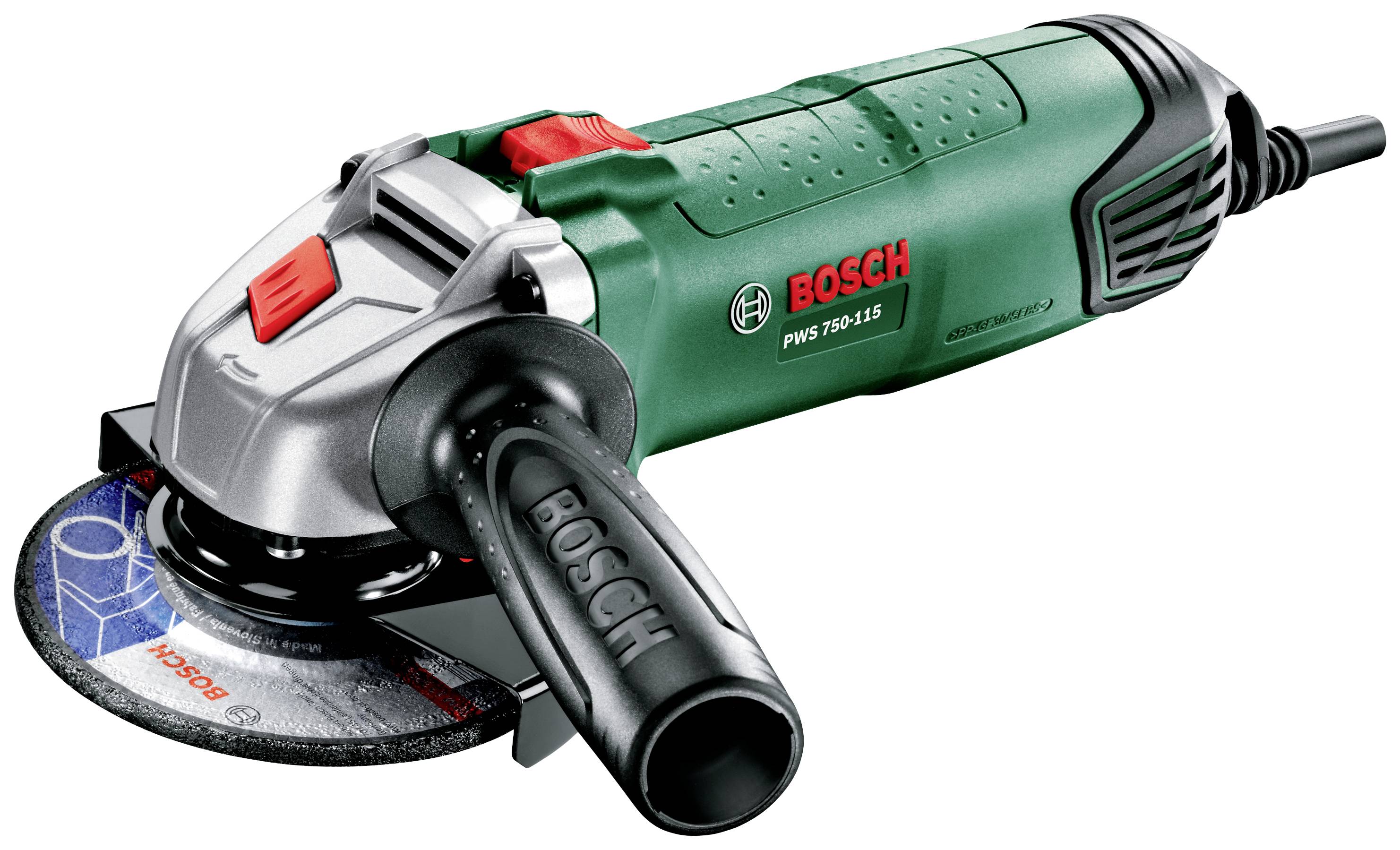 Bosch Home and Garden Bosch Power Tools 06033E2001 Vinkelslip 125 mm 750 W