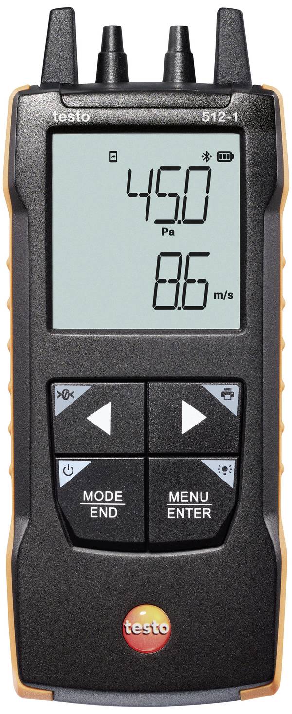 testo 512-1 Druck-Messgerät Luftdruck 0 - 200 hPa