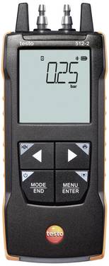 testo 512-2 Druck-Messgerät Luftdruck 0 - 2000 hPa mit Datenloggerfunktion