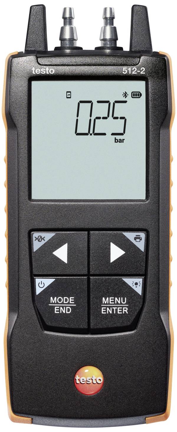testo Druck-Messgerät kalibriert (ISO) Luftdruck 0 - 2000 hPa