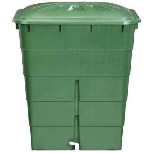 Garantia 501206 Regentonne eckig 300 l mit Deckel und Hahn 1 St.