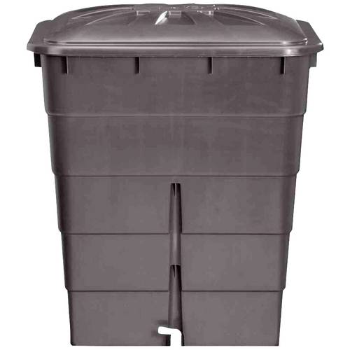 Thumbnail - Garantia 501204 Regentonne eckig 300 l graphitegrey, Deckel/Hahn 1 St.