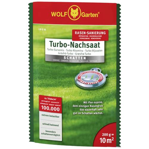 WOLF-Garten 3826610 LR-S 10 TURBO-Nachsaat SCHATTEN für 10 m² 1 St.