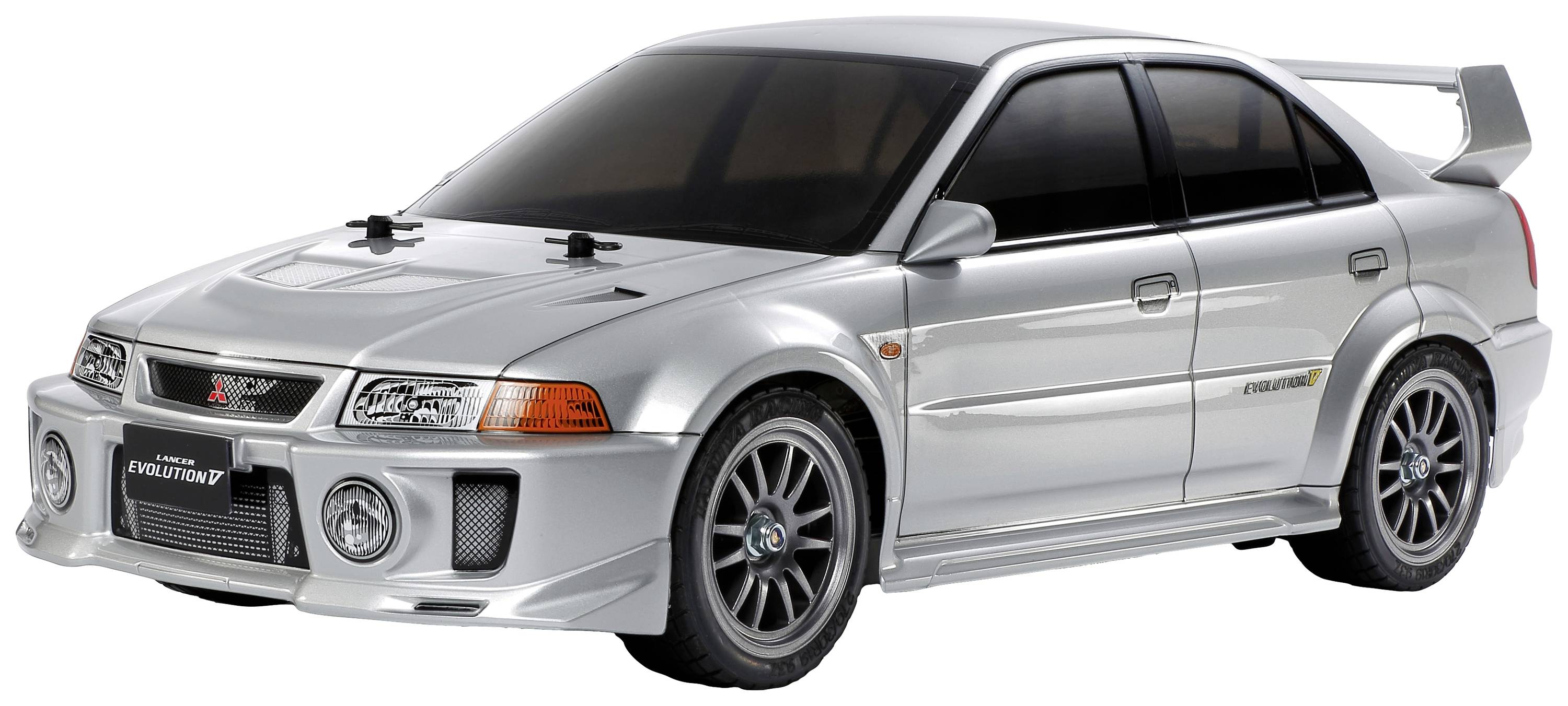 Tamiya TT-02 1:10 RC Mitsubishi Lancer Evo V TT-02 1:10 RC Modellauto Allradantrieb (4WD)