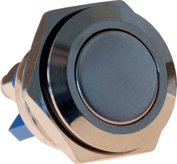 Joy-it Button16C-01 Button16C-01 Tastschalter 250 V 3 A tastend (Ø x L) 16 mm x 19.20 mm IP65 1 St.