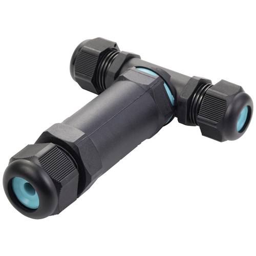 Sygonix SY-5516050 Kabelverbinder witterungsbeständig, mit Schraubklemmen (L x B x H) 118 x 90 x 33 mm 1 St.