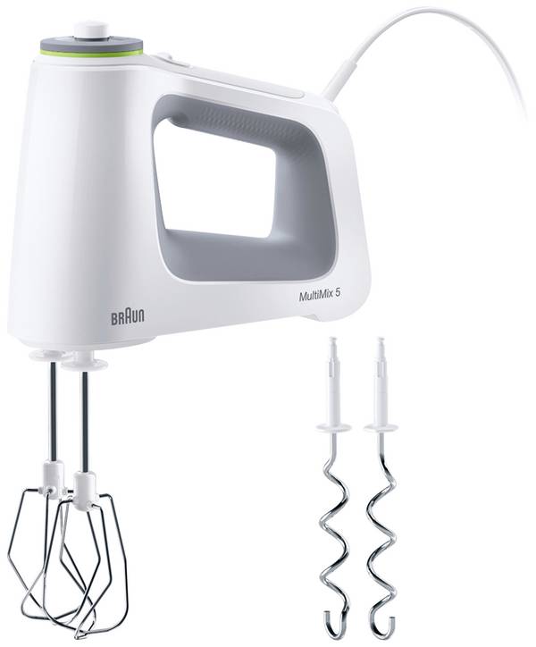0X22211043 Braun HM5000WH MultiMix 5 Handmixer 9 Geschwindigkeitsstufen 700W