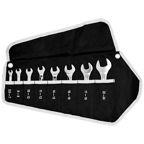 Thumbnail - Kunzer 7SLS08 Ring-Maulschlüssel Schlüsselweite (Metrisch) 5.5 - 24 mm