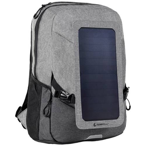 SunnyBag Solarrucksack Explorer+ 15 l (B x H x T) 290 x 370 x 140 mm Grau, Schwarz 135GG_01