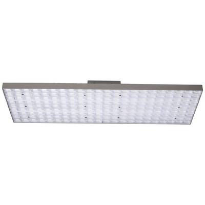 Ein rechteckiges LED-Leuchtpanel mit mehreren kleinen Lichtquellen, geeignet für großflächige Beleuchtung von Innenräumen.
