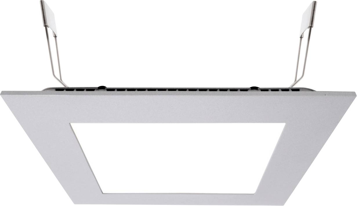 Deko Light 565159 LED Panel Square 15 LED-Deckenleuchte SMD LED LED fest eingebaut EEK: G (A - G) 13 W Perlhellgrau (RAL-0