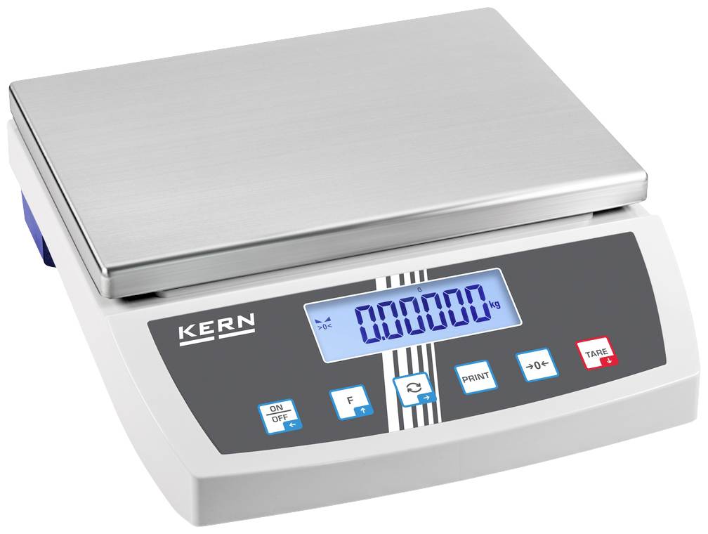 KERN & SOHN FKB 15K0.5 FKB 15K0.5 Tischwaage Wägebereich (max.) 5000 g Ablesbarkeit 0.50 g batt