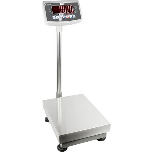 Kern EFC 100K-3 Plattformwaage Wägebereich (max.) 150 kg Ablesbarkeit 10 g über Steckernetzteil (Optional) Silber, Weiß,...
