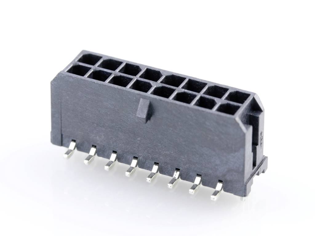 Molex Einbau-Stiftleiste (Standard) Polzahl Gesamt 16 Rastermaß: 3.00 mm 430451617 1 St. Tape on Full reel