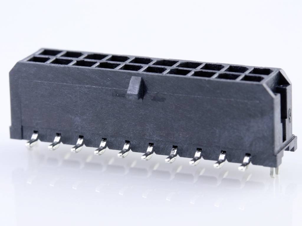 Molex Einbau-Stiftleiste (Standard) Polzahl Gesamt 20 Rastermaß: 3.00 mm 430452016 1 St. Tape on Full reel