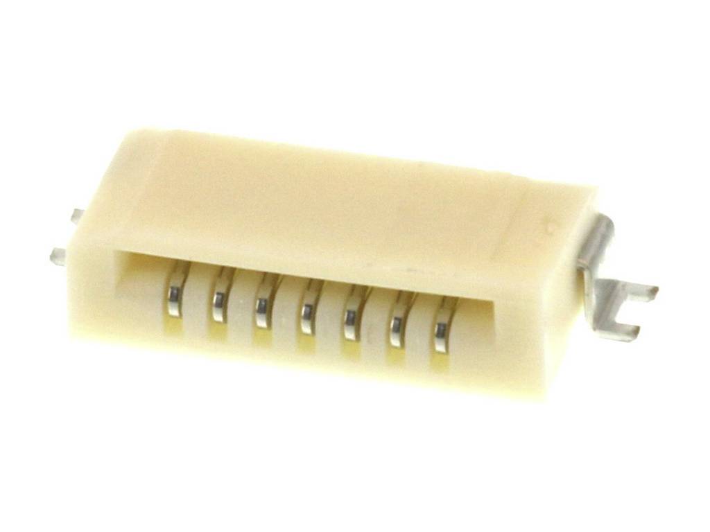 MOLEX Buchsenleiste (Standard) Polzahl Gesamt 7 Rastermaß: 1.00 mm 528520770 1000 St. Tape on F