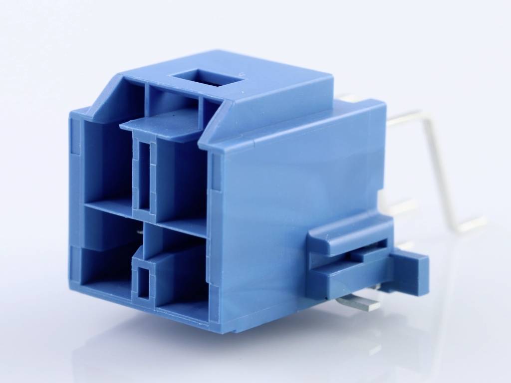 Molex Stiftgehäuse-Platine Polzahl Gesamt 4 Rastermaß: 6.50 mm 2035552024 1 St. Tape