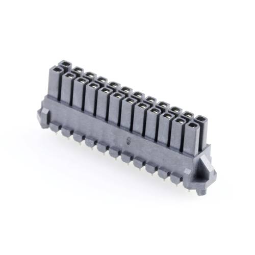 Molex Einbau-Stiftleiste (Standard) Polzahl Gesamt 24 447692402 1 St. Tray