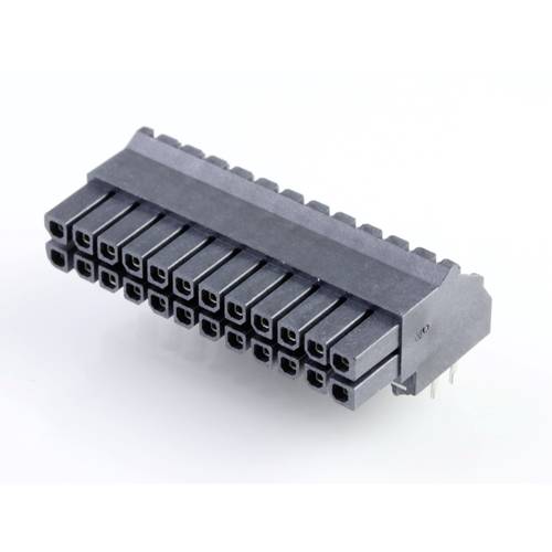 Molex Einbau-Stiftleiste (Standard) Polzahl Gesamt 24 447642402 1 St. Tray