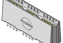 MOLEX Buchsengehäuse-Platine Rastermaß: 2.50 mm 458440004 1 St. Tray