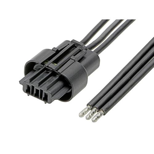 Molex Buchsengehäuse-Kabel Polzahl Gesamt 3 Rastermaß: 3.60 mm 2166211033 1 St.