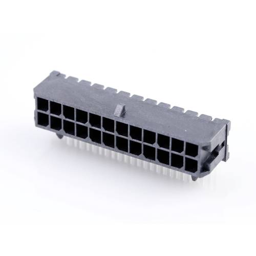 Molex Einbau-Stiftleiste (Standard) Polzahl Gesamt 24 Rastermaß: 3.00 mm 430452402 1 St. Tray