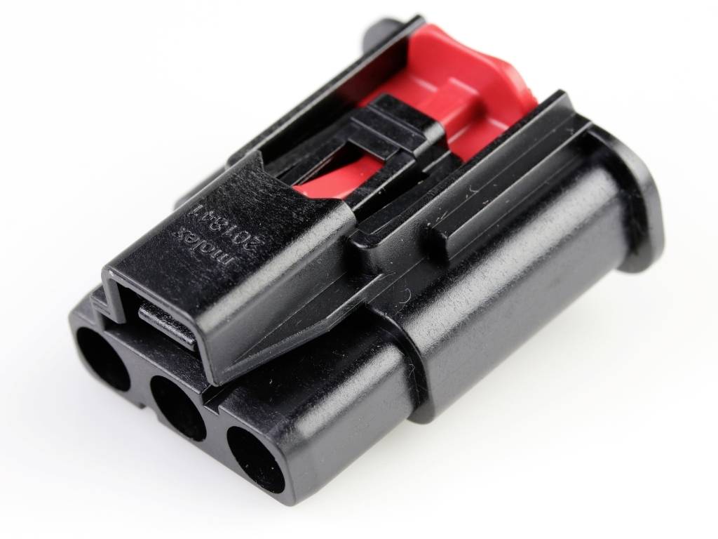 Molex Buchsengehäuse-Kabel Polzahl Gesamt 3 2018410130 1 St. Bag