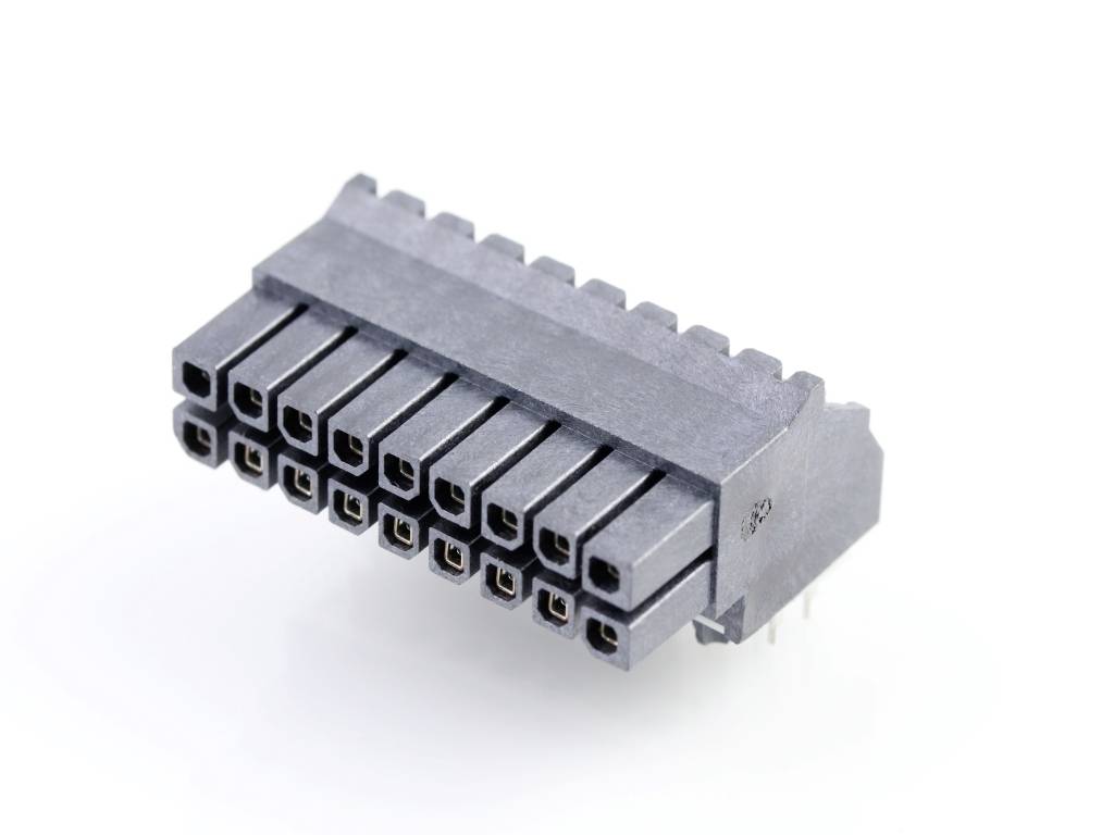 Molex Einbau-Stiftleiste (Standard) Polzahl Gesamt 18 447641802 1 St. Tray
