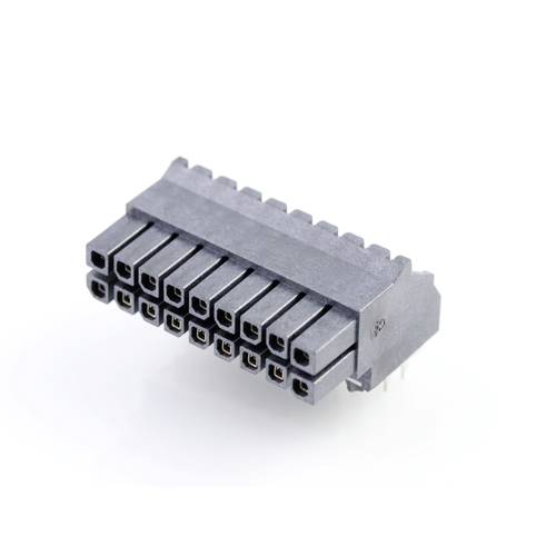 Molex Einbau-Stiftleiste (Standard) Polzahl Gesamt 18 447641802 1 St. Tray