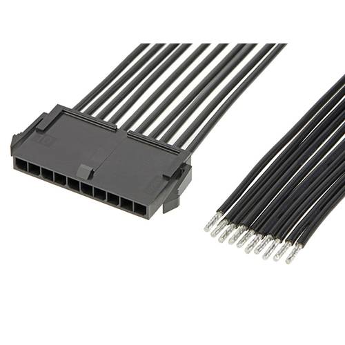 Thumbnail - Molex Stiftgehäuse-Kabel Polzahl Gesamt 10 2147532102 1 St.