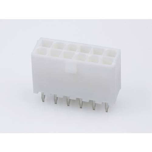 Molex Einbau-Buchsenleiste (Standard) Polzahl Gesamt 12 Rastermaß: 4.20 mm 39296128 1 St. Bulk