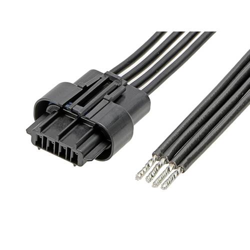 Molex Buchsengehäuse-Kabel Polzahl Gesamt 4 Rastermaß: 3.60 mm 2166211041 1 St.