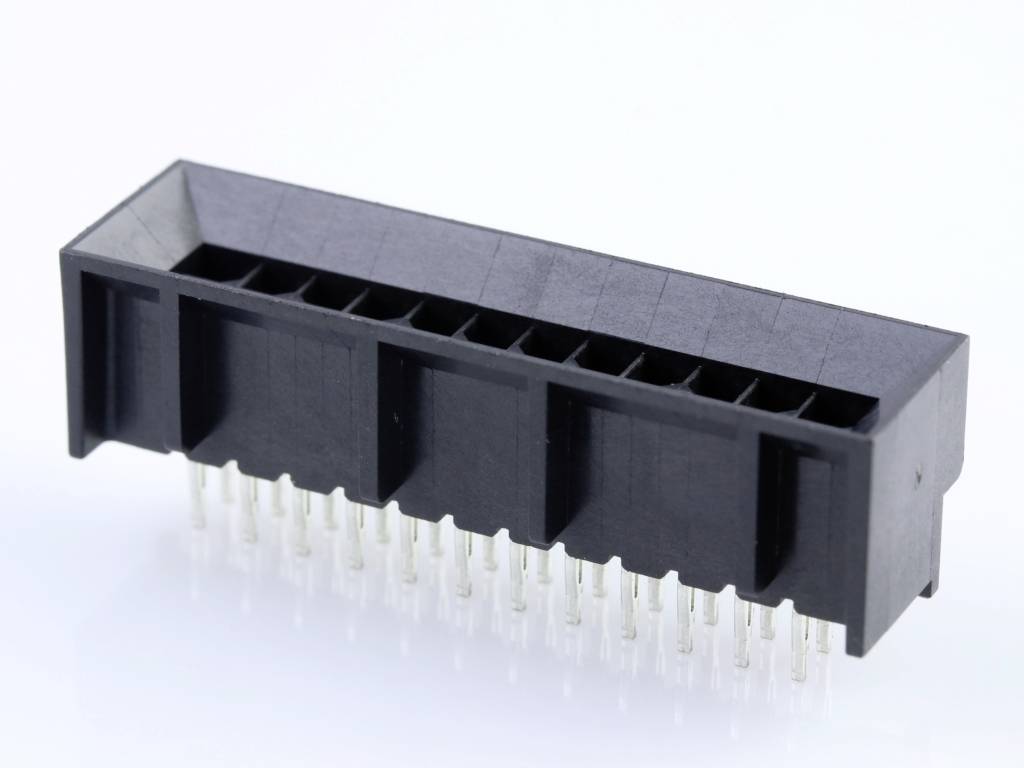 Molex Einbau-Stiftleiste (Standard) Polzahl Gesamt 24 452802401 1 St. Tray