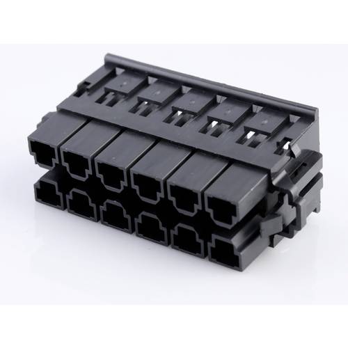 Thumbnail - Molex Buchsengehäuse-Kabel Polzahl Gesamt 12 Rastermaß: 10.00 mm 439141104 1 St. Bulk