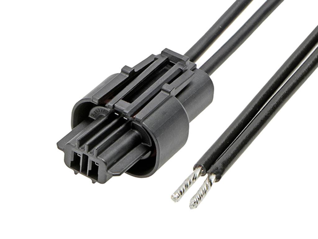 MOLEX Buchsengehäuse-Kabel Polzahl Gesamt 2 Rastermaß: 3.60 mm 2166211023 1 St.