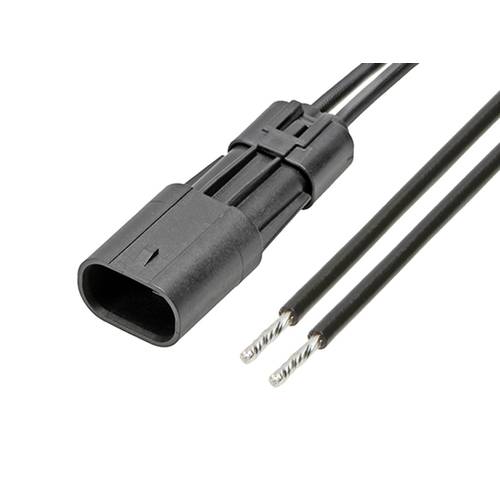 Molex Stiftgehäuse-Kabel Polzahl Gesamt 2 Rastermaß: 3.60 mm 2166231023 1 St.