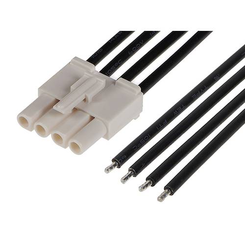 Molex Stiftgehäuse-Kabel Polzahl Gesamt 4 2162911042 1 St. Bulk