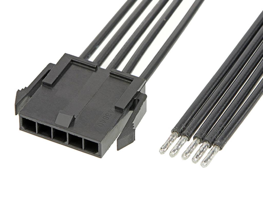 MOLEX Stiftgehäuse-Kabel Polzahl Gesamt 5 2147531053 1 St.