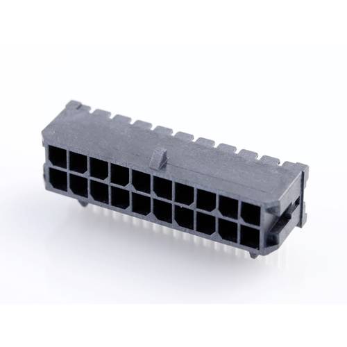 Thumbnail - Molex Einbau-Stiftleiste (Standard) Polzahl Gesamt 20 Rastermaß: 3.00 mm 430452002 1 St. Tray