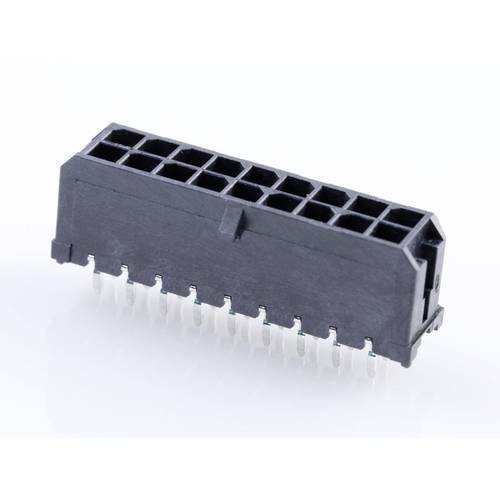 Thumbnail - Molex Einbau-Stiftleiste (Standard) Polzahl Gesamt 18 Rastermaß: 3.00 mm 430451814 1 St. Tray